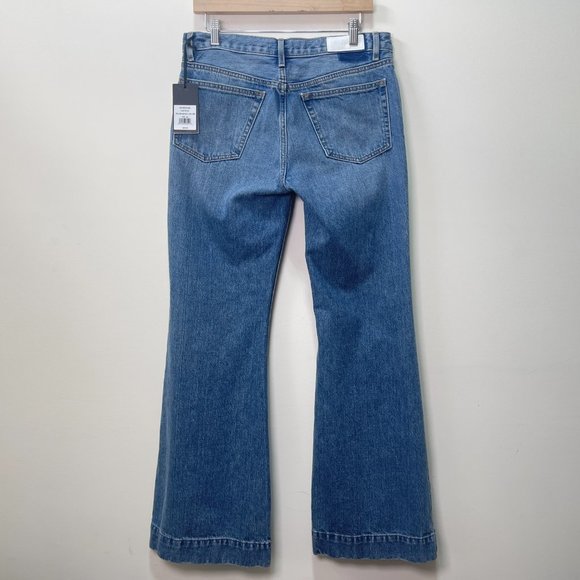 NWT RE/DONE Flared Jeans in Lake Blue sz 29 - Picture 11 of 16
